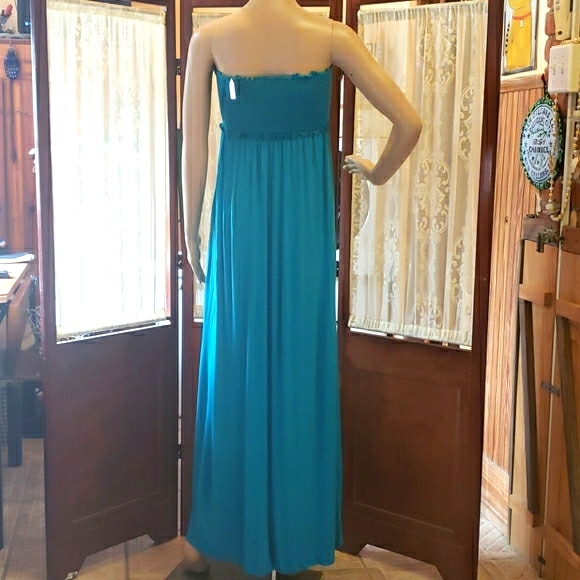 NWT Urban Mix Strapless Maxi Dress Size Small - Picture 2 of 4